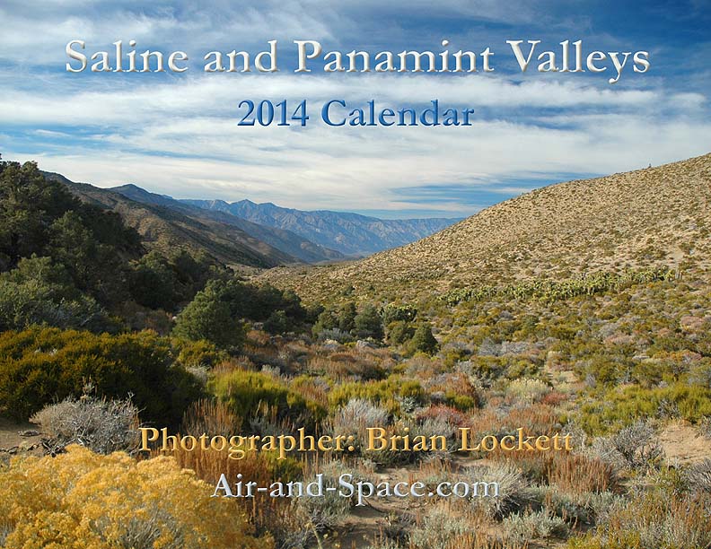 Lockett Books Calendar Catalog: Saline and Panamint Valleys